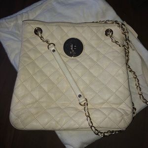 Cream DKNY crossbody